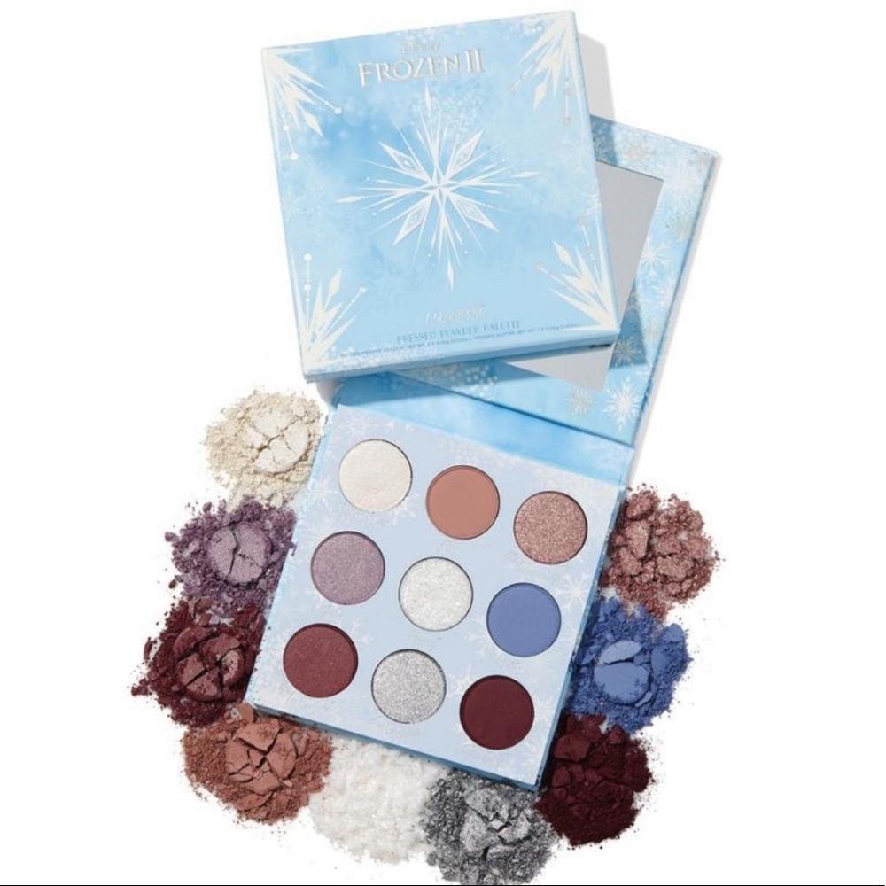 NWT ELSA FROZEN II COLOURPOP EYESHADOW PALETTE - Picture 3 of 7
